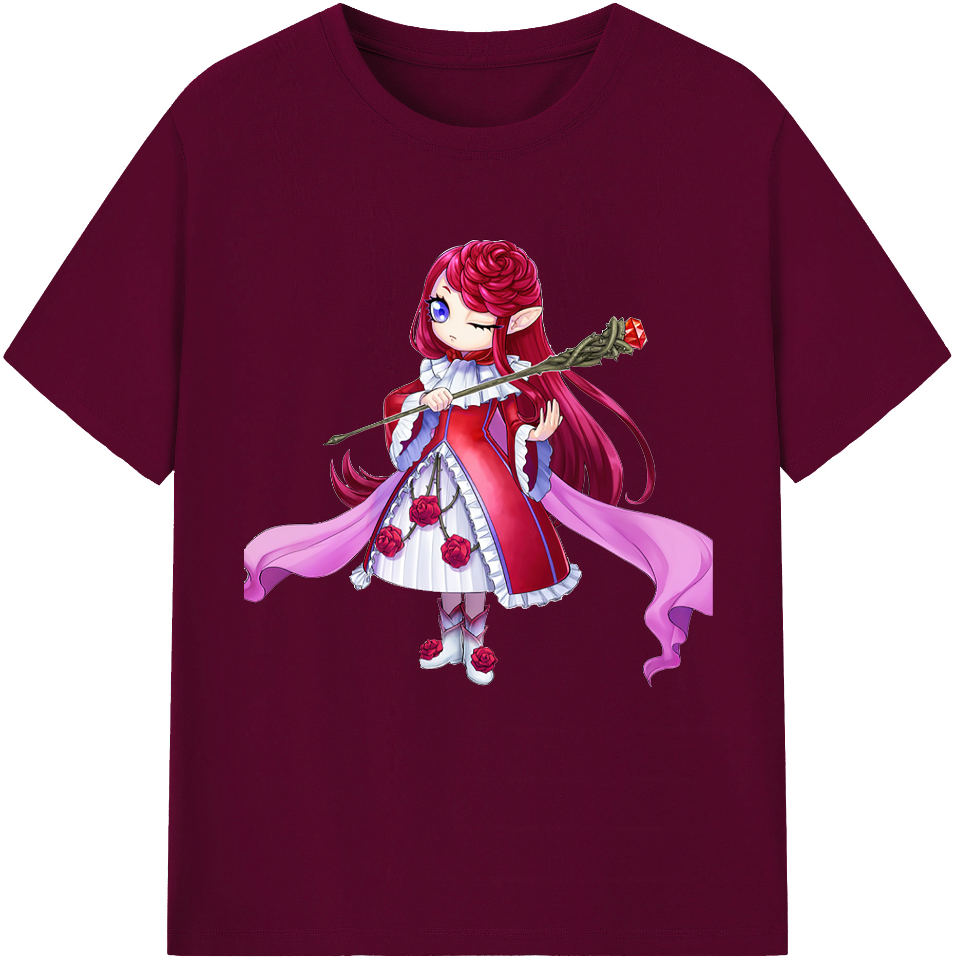 （画像用） 遊☆戯☆王 Yu-Gi-Oh! レディースカジュアルプリントTシャツ（綿100％）